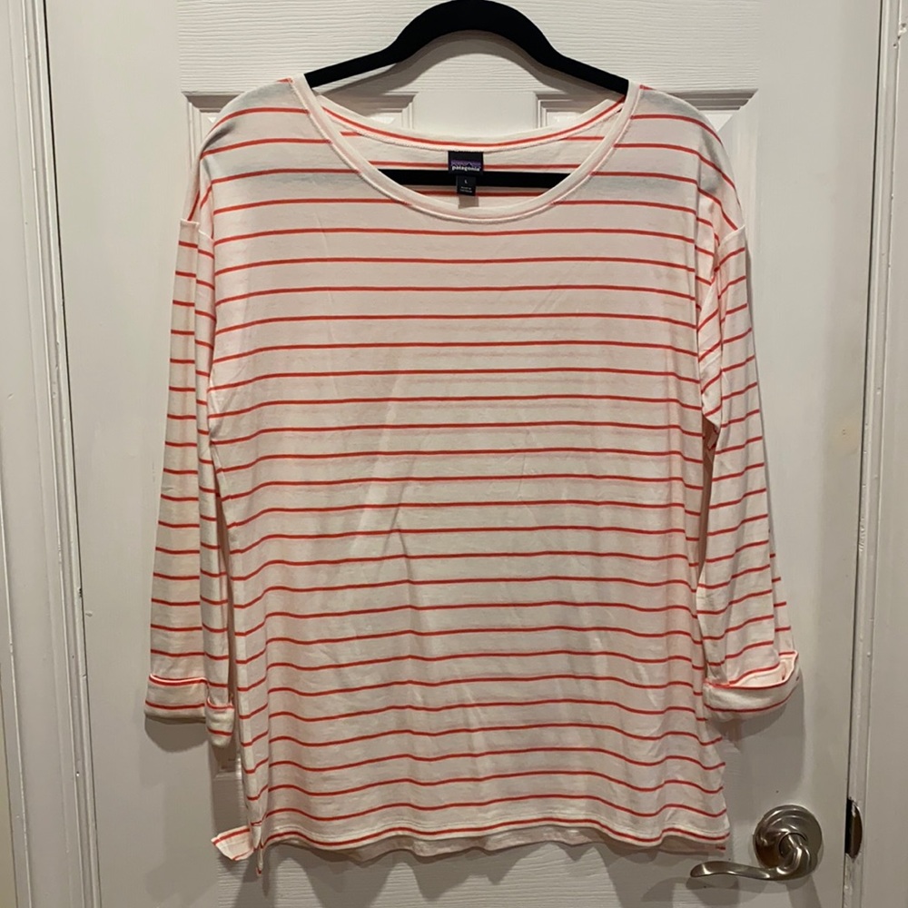 Patagonia long sleeve cuffed shirt